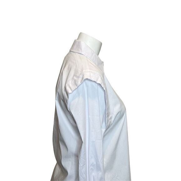 House of Harlow 1960 NWT white long sleeve button up shirt size XS - Picture 5 of 13